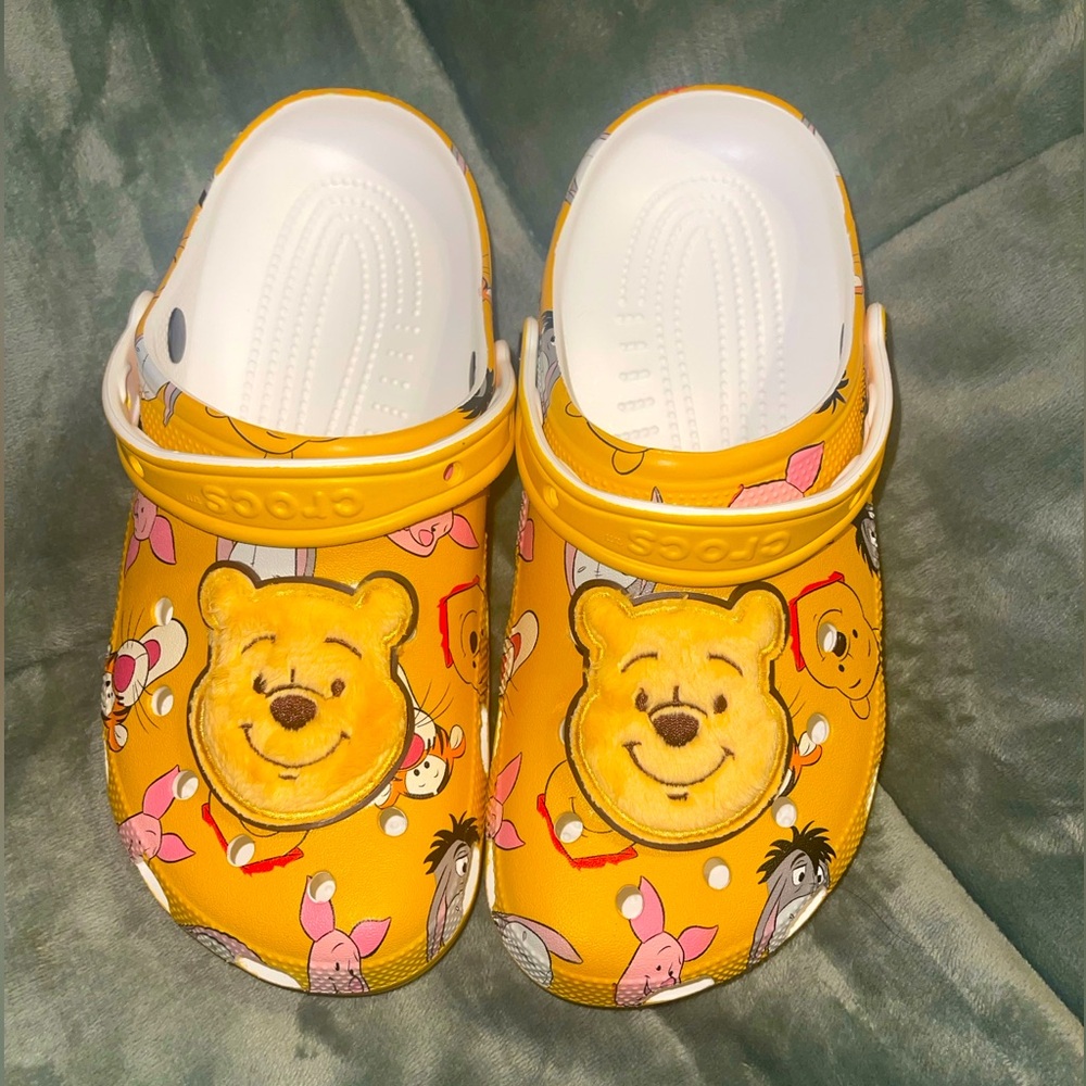 Brand new Disney Pooh Bear Crocs